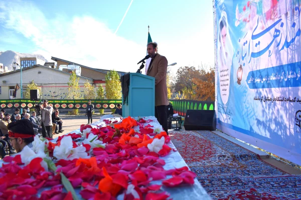 تشییع و تدفین پیکر یک شهید گمنام در دانشگاه فرهنگیان کرمانشاه 48