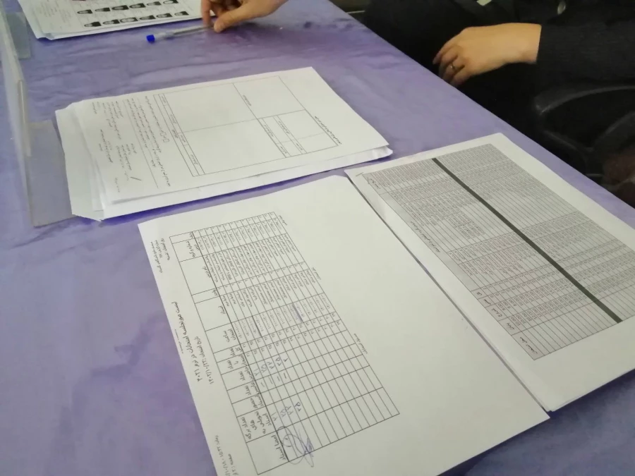 بازدید از جلسه امتحانات پایانی نیم سال اول سال تحصیلی 1403-1402 4