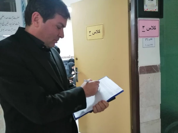بازدید از جلسه امتحانات پایانی نیم سال اول سال تحصیلی 1403-1402 5