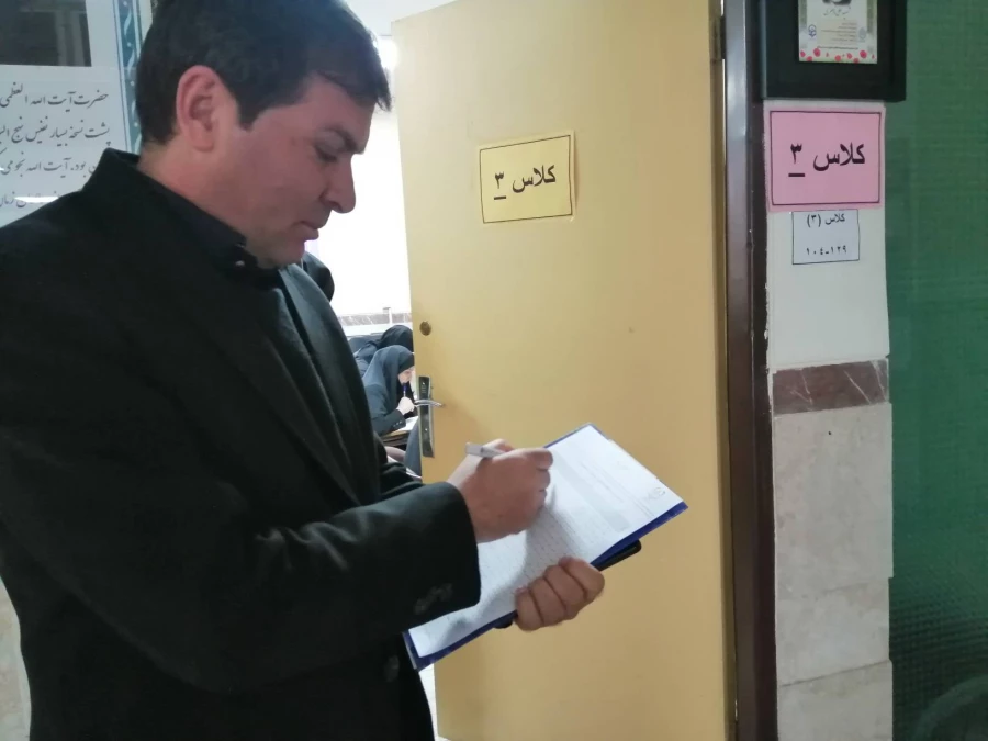 بازدید از جلسه امتحانات پایانی نیم سال اول سال تحصیلی 1403-1402 5
