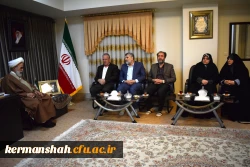 دیدار هیات رئیسه دانشگاه فرهنگیان کرمانشاه با نماینده ولی فقیه در استان و امام جمعه کرمانشاه 2