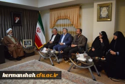 دیدار هیات رئیسه دانشگاه فرهنگیان کرمانشاه با نماینده ولی فقیه در استان و امام جمعه کرمانشاه 2