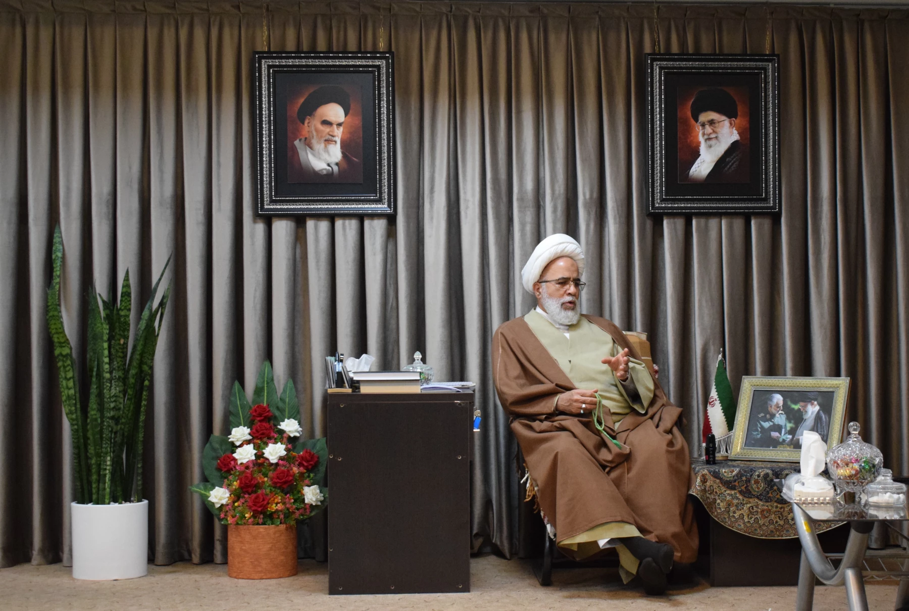 دیدار هیات رئیسه دانشگاه فرهنگیان کرمانشاه با نماینده ولی فقیه در استان و امام جمعه کرمانشاه 2