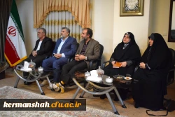 دیدار هیات رئیسه دانشگاه فرهنگیان کرمانشاه با نماینده ولی فقیه در استان و امام جمعه کرمانشاه 5
