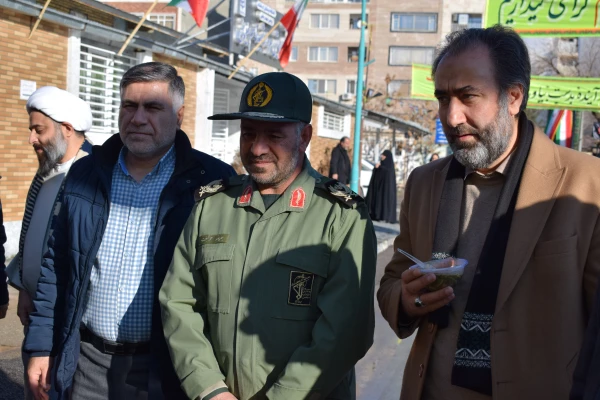 مراسم گرامیداشت شهید گمنام دانشگاه فرهنگیان کرمانشاه با حضور سردار رحیم نوعی اقدم 4