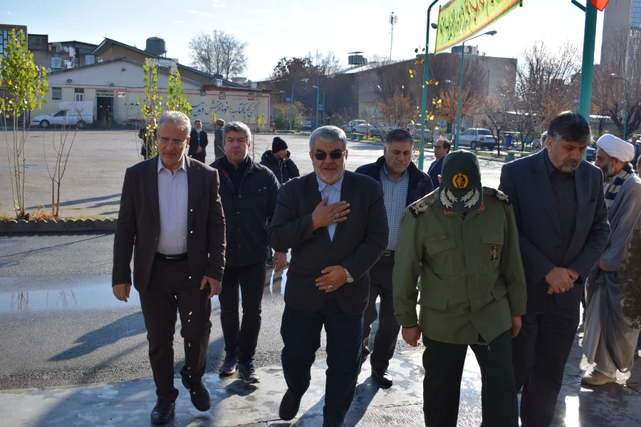 مراسم گرامیداشت شهید گمنام دانشگاه فرهنگیان کرمانشاه با حضور سردار رحیم نوعی اقدم 6