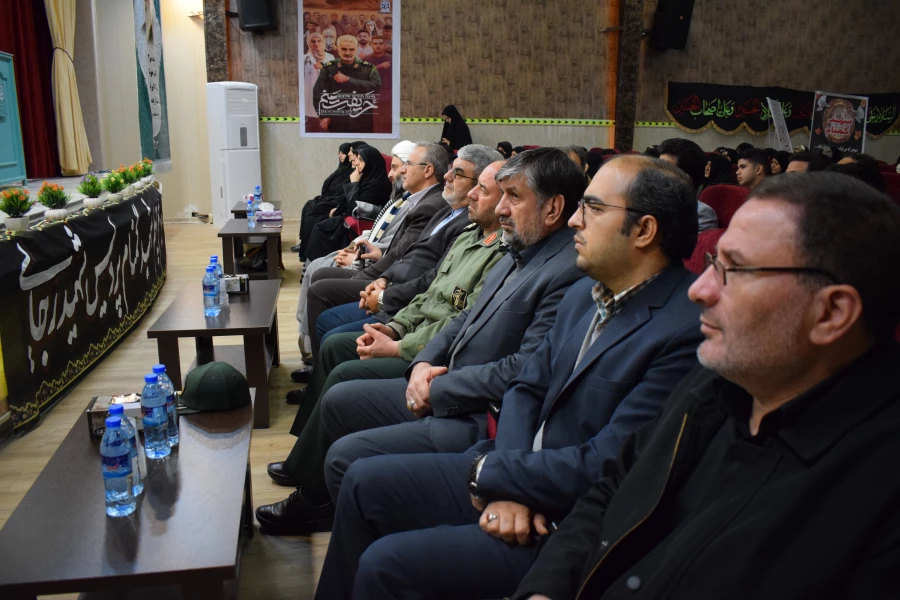 مراسم گرامیداشت شهید گمنام دانشگاه فرهنگیان کرمانشاه با حضور سردار رحیم نوعی اقدم 11