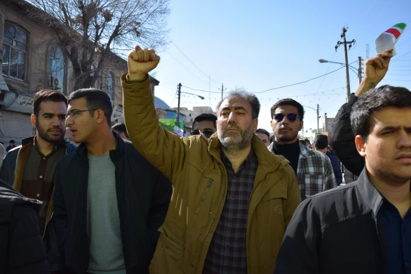حضور پرشور جامعه دانشگاهی دانشگاه فرهنگیان کرمانشاه در راهپیمایی 22 بهمن 9