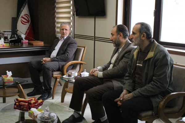 دیدار هیئت  رئیسه دانشگاه فرهنگیان کرمانشاه با رئیس سازمان مدیریت و برنامه ریزی استان 2