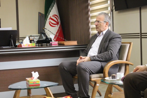 دیدار هیئت  رئیسه دانشگاه فرهنگیان کرمانشاه با رئیس سازمان مدیریت و برنامه ریزی استان 2