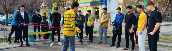 برگزاری مسابقات طناب زنی و روپایی به مناسبت میلاد با سعادت حضرت علی اکبر (ع) و روز جوان 2