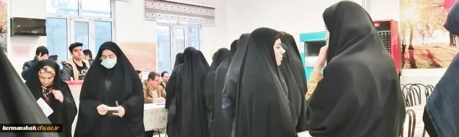 حضور تیم سیار جهت ثبت آرای دانشجومعلمان در انتخابات  8