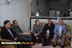 دیدار هیات رئیسه دانشگاه فرهنگیان کرمانشاه با خانواده شهید محسن مظفریان 5