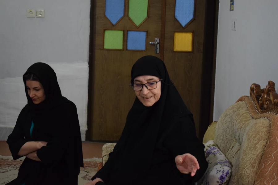 دیدار هیات رئیسه دانشگاه فرهنگیان کرمانشاه با خانواده شهید محسن مظفریان 13