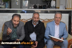 دیدار هیات رئیسه دانشگاه فرهنگیان کرمانشاه با خانواده شهید محسن مظفریان 7