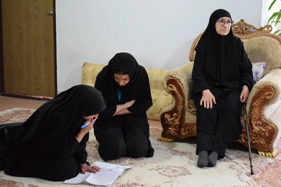 دیدار هیات رئیسه دانشگاه فرهنگیان کرمانشاه با خانواده شهید محسن مظفریان 10