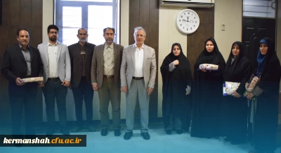 تجلیل از کارکنان و اساتید شاهد و ایثارگر دانشگاه فرهنگیان کرمانشاه