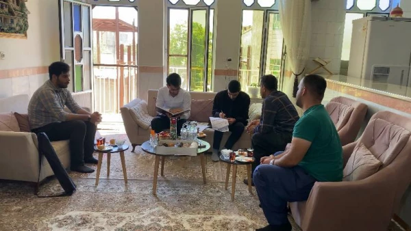 دیدار دانشجویان کنگره شهدای دانشجو معلم دانشگاه فرهنگیان کرمانشاه با خانواده شهید دانشجو معلم عبدالمجید مظفری 7