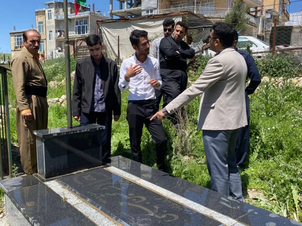 دیدار دانشجویان کنگره شهدای دانشجو معلم دانشگاه فرهنگیان کرمانشاه با خانواده شهید دانشجو معلم تحسین حبیبی
 3