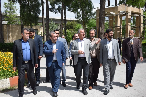بازدید استاندار از دانشگاه فرهنگیان کرمانشاه و برگزاری ششمین جلسه هیات امنای دانشگاه 12