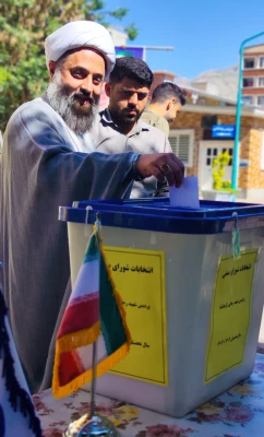 برگزاری انتخابات شورای صنفی-رفاهی پردیس شهید رجایی کرمانشاه 3