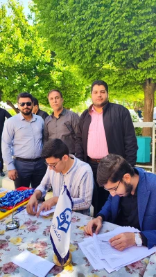 برگزاری انتخابات شورای صنفی-رفاهی پردیس شهید رجایی کرمانشاه 8