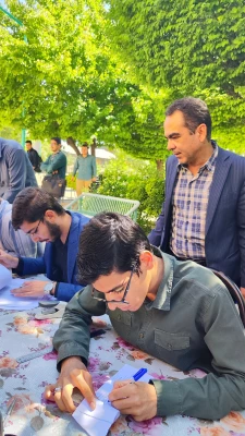 برگزاری انتخابات شورای صنفی-رفاهی پردیس شهید رجایی کرمانشاه 10