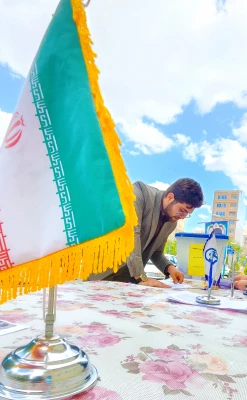 برگزاری انتخابات شورای صنفی-رفاهی پردیس شهید رجایی کرمانشاه 13