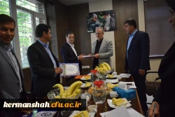 بازدید هیات نظارت، ارزیابی و تضمین کیفیت استان از دانشگاه فرهنگیان کرمانشاه و تقدیر از اعضای هیات رئیسه دانشگاه 8