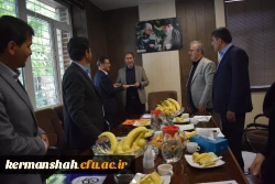 بازدید هیات نظارت، ارزیابی و تضمین کیفیت استان از دانشگاه فرهنگیان کرمانشاه و تقدیر از اعضای هیات رئیسه دانشگاه 9