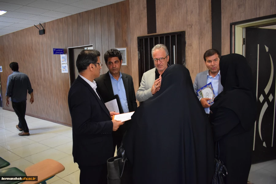 بازدید هیات نظارت، ارزیابی و تضمین کیفیت استان از دانشگاه فرهنگیان کرمانشاه و تقدیر از اعضای هیات رئیسه دانشگاه 12