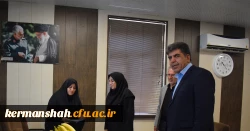 بازدید هیات نظارت استان از دانشگاه فرهنگیان کرمانشاه و تقدیر از اعضای هیات رئیسه دانشگاه 4
