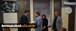 بازدید هیات نظارت استان از دانشگاه فرهنگیان کرمانشاه و تقدیر از اعضای هیات رئیسه دانشگاه 5
