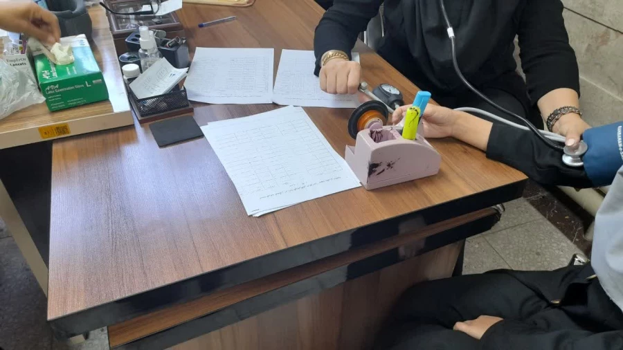 طرح غربالگری دیابت و فشار خون دانشجومعلمان ، اساتید و کارکنان پردیس شهید صدوقی  6