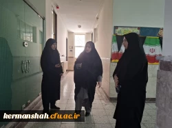 بازدید سرپرست پردیس شهید صدوقی  از روند برگزاری امتحانات پایان ترم  4