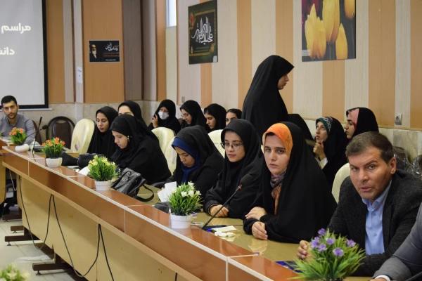 مراسم تودیع و معارفه مسئولان بسیج دانشجویی و شورای صنفی دانشگاه فرهنگیان کرمانشاه 6