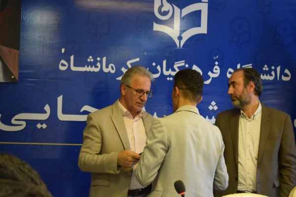 مراسم تودیع و معارفه مسئولان بسیج دانشجویی و شورای صنفی دانشگاه فرهنگیان کرمانشاه 12