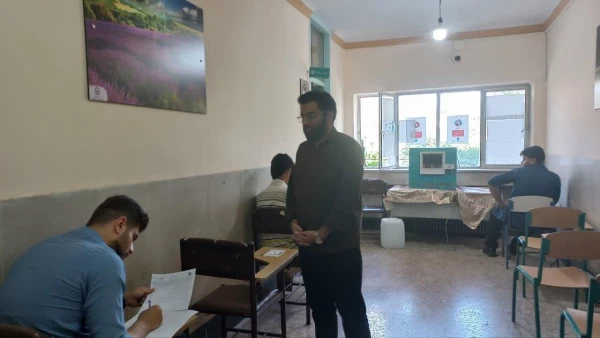 برگزاری امتحانات پایان ترم دانشجو معلمان پردیس شهید رجایی 2