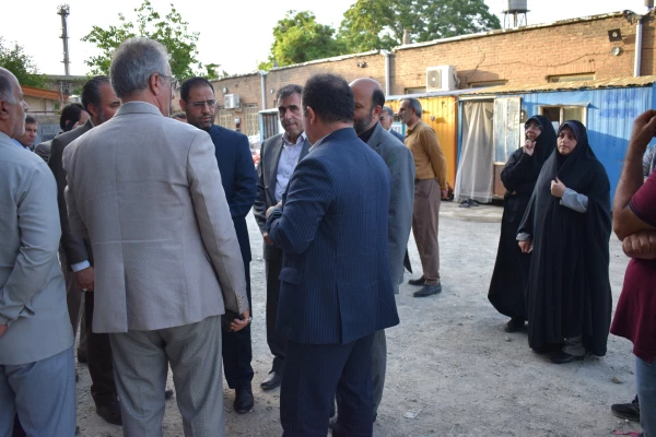 بازدید سرزده صحرایی وزیر آموزش وپرورش از دانشگاه فرهنگیان کرمانشاه 9