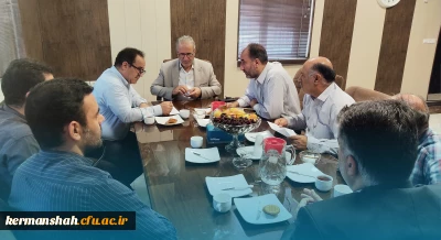 جلسه هماهنگی دانشگاه فرهنگیان و اداره کل نوسازی مدارس