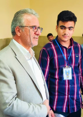 بازدید ریاست دانشگاه از فرایند برگزاری ارزیابی تکمیلی داوطلبان ورود به دانشگاه فرهنگیان در سال 1403 8