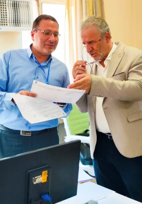 بازدید ریاست دانشگاه از فرایند برگزاری ارزیابی تکمیلی داوطلبان ورود به دانشگاه فرهنگیان در سال 1403 10