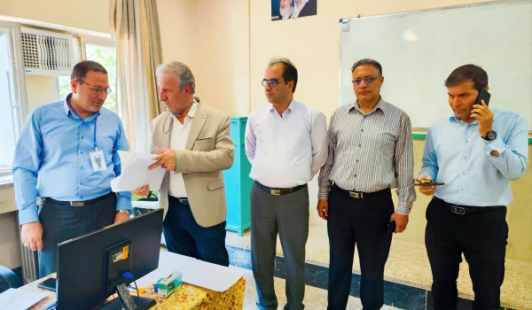 بازدید ریاست دانشگاه از فرایند برگزاری ارزیابی تکمیلی داوطلبان ورود به دانشگاه فرهنگیان در سال 1403 11