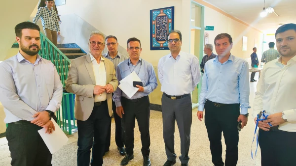 بازدید ریاست دانشگاه از فرایند برگزاری ارزیابی تکمیلی داوطلبان ورود به دانشگاه فرهنگیان در سال 1403 12