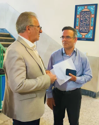 بازدید ریاست دانشگاه از فرایند برگزاری ارزیابی تکمیلی داوطلبان ورود به دانشگاه فرهنگیان در سال 1403 13