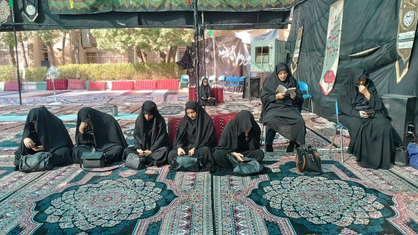 مراسم روح بخش و پرفیض زیارت عاشورای حسینی هم زمان با ایام سوگواری و عزاداری امام حسین (ع) 4