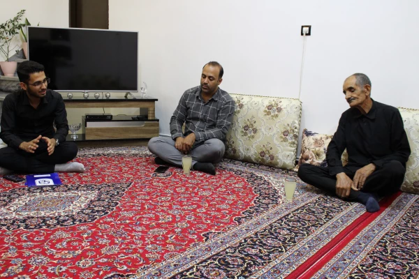 دیدار دانشجویان کنگره شهدای دانشجو معلم دانشگاه فرهنگیان کرمانشاه با خانواده شهید دانشجو معلم تیمور گرامی 2