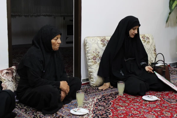 دیدار دانشجویان کنگره شهدای دانشجو معلم دانشگاه فرهنگیان کرمانشاه با خانواده شهید دانشجو معلم تیمور گرامی 3