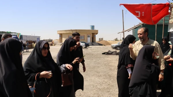 برپایی موکب خدماتی - رفاهی شهدای دانشجو معلم دانشگاه فرهنگیان کرمانشاه 4