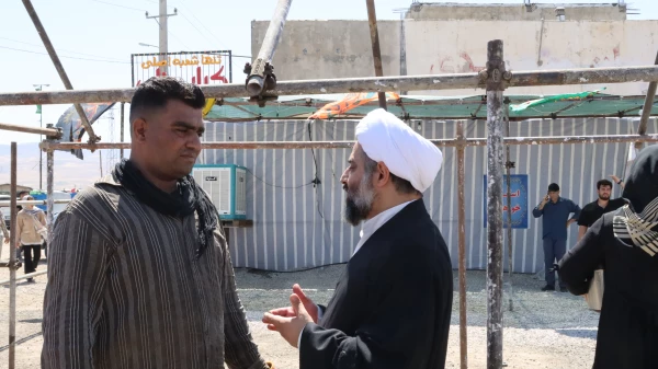 برپایی موکب خدماتی - رفاهی شهدای دانشجو معلم دانشگاه فرهنگیان کرمانشاه 5